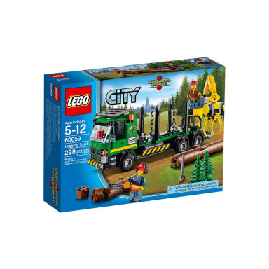 LEGO 60059 City Ciężarówka do transportu drewna – zdjęcie