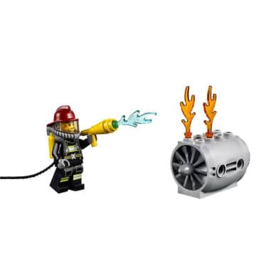 LEGO 60061 City Lotniskowy wóz strażacki – zdjęcie