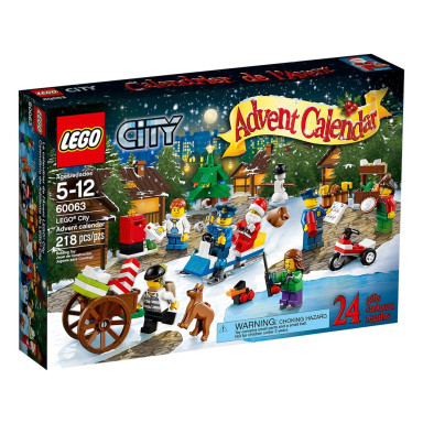 LEGO 60063 City Kalendarz adwentowy – zdjęcie