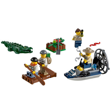 LEGO 60066 City Policja z bagien – zestaw startowy – zdjęcie