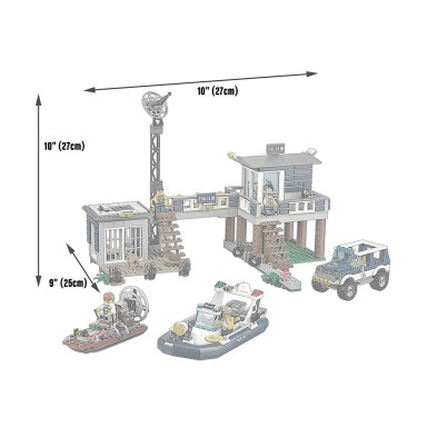 LEGO 60069 City Posterunek policji z bagien – zdjęcie