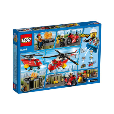 LEGO 60108 City Helikopter strażacki – zdjęcie