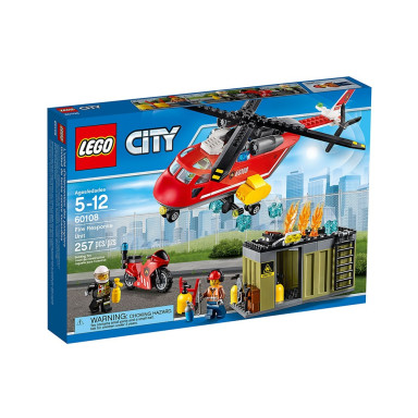 LEGO 60108 City Helikopter strażacki – zdjęcie