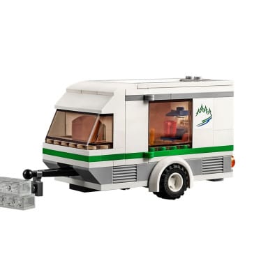 LEGO 60117 City Van z przyczepą kampingową – zdjęcie