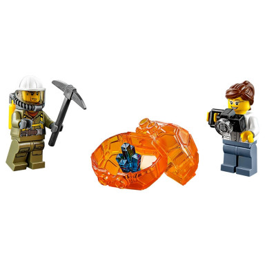 LEGO 60120 City Wulkan – zestaw startowy – zdjęcie