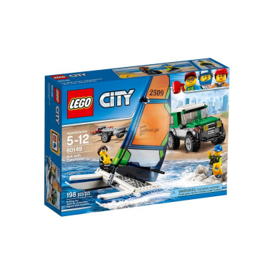 LEGO 60149 City Terenówka 4×4 z katamaranem – zdjęcie