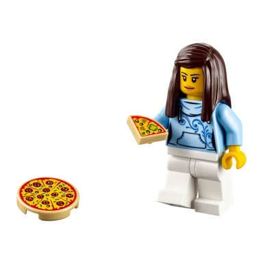 LEGO 60150 City Foodtruck z pizzą – zdjęcie