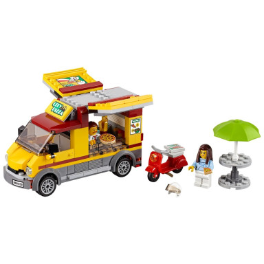 LEGO 60150 City Foodtruck z pizzą – zdjęcie