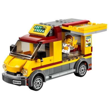 LEGO 60150 City Foodtruck z pizzą – zdjęcie