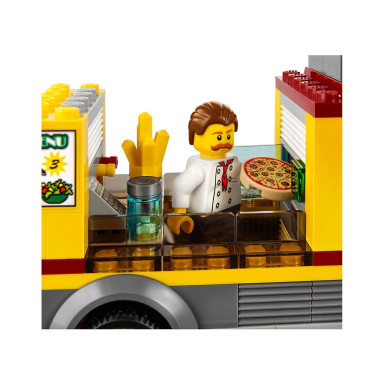 LEGO 60150 City Foodtruck z pizzą – zdjęcie