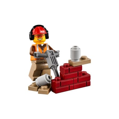 LEGO 60152 City Zamiatacz ulic i koparka – zdjęcie