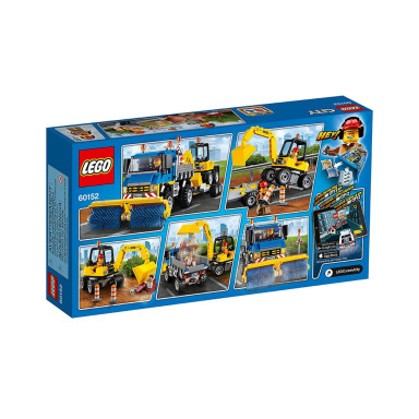 LEGO 60152 City Zamiatacz ulic i koparka – zdjęcie