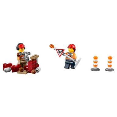 LEGO 60152 City Zamiatacz ulic i koparka – zdjęcie