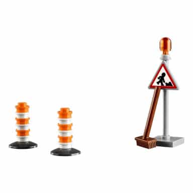 LEGO 60152 City Zamiatacz ulic i koparka – zdjęcie