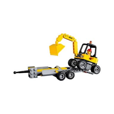 LEGO 60152 City Zamiatacz ulic i koparka – zdjęcie