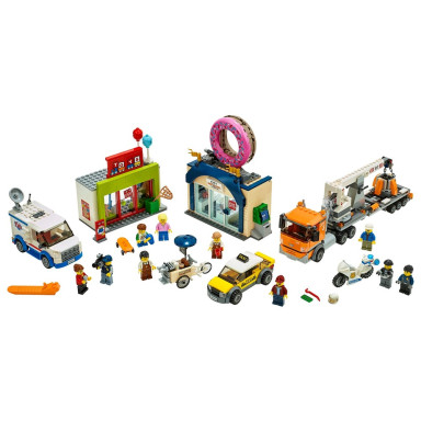 LEGO 60233 City Otwarcie sklepu z pączkami – zdjęcie