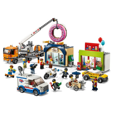 LEGO 60233 City Otwarcie sklepu z pączkami – zdjęcie