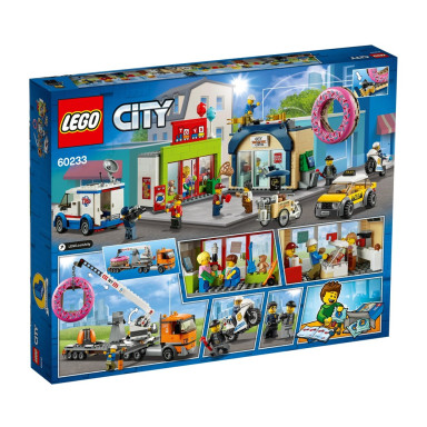 LEGO 60233 City Otwarcie sklepu z pączkami – zdjęcie