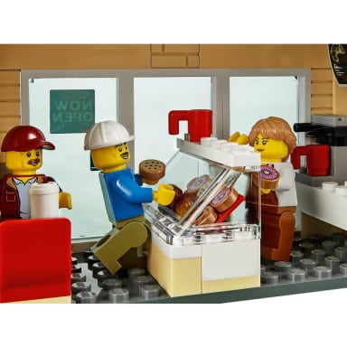 LEGO 60233 City Otwarcie sklepu z pączkami – zdjęcie