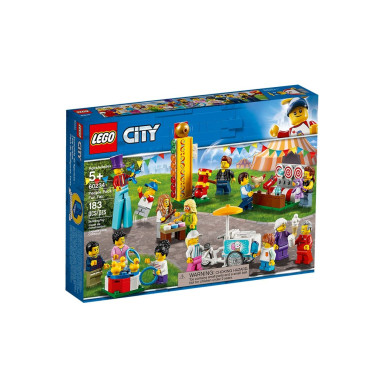 LEGO 60234 City Wesołe miasteczko – zestaw minifigurek – zdjęcie