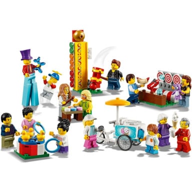 LEGO 60234 City Wesołe miasteczko – zestaw minifigurek – zdjęcie