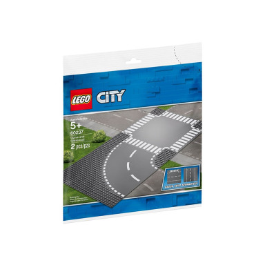 LEGO 60237 City Zakręt i skrzyżowanie – zdjęcie