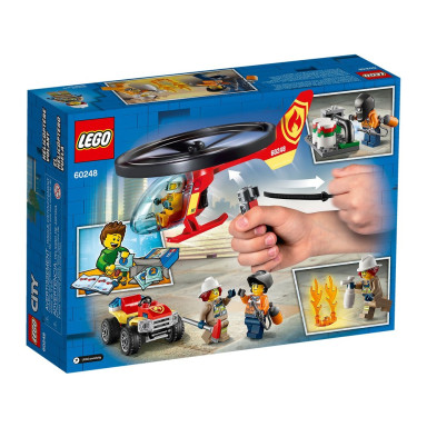 LEGO 60248 City Helikopter strażacki leci na ratunek – zdjęcie
