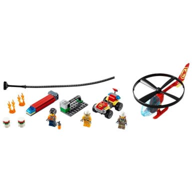 LEGO 60248 City Helikopter strażacki leci na ratunek – zdjęcie