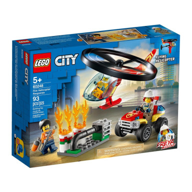 LEGO 60248 City Helikopter strażacki leci na ratunek – zdjęcie