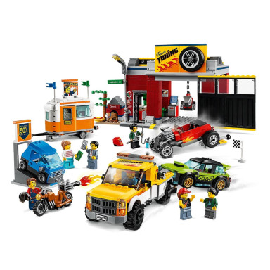 LEGO 60258 City Warsztat tuningowy – zdjęcie