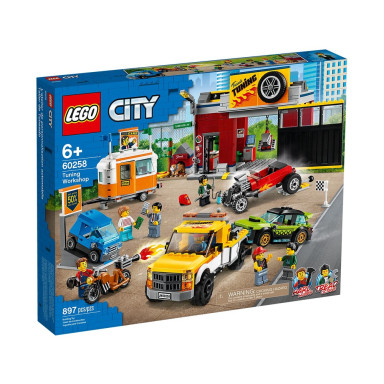 LEGO 60258 City Warsztat tuningowy – zdjęcie