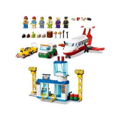 LEGO 60261 City Centralny port lotniczy – zdjęcie