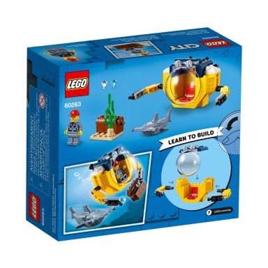 LEGO 60263 City Oceaniczna miniłódź podwodna – zdjęcie