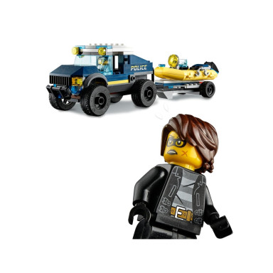 LEGO 60272 City Transport łodzi policji specjalnej – zdjęcie