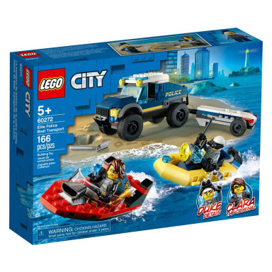 LEGO 60272 City Transport łodzi policji specjalnej – zdjęcie