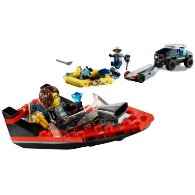 LEGO 60272 City Transport łodzi policji specjalnej – zdjęcie