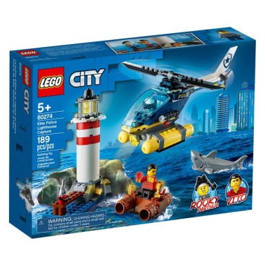 LEGO 60274 City Policja specjalna i zatrzymanie w latarni morskiej – zdjęcie