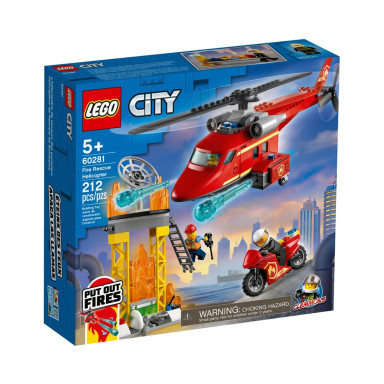 LEGO 60281 City Strażacki helikopter ratunkowy – zdjęcie