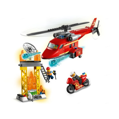 LEGO 60281 City Strażacki helikopter ratunkowy – zdjęcie