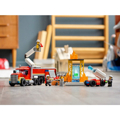 LEGO 60282 City Strażacka jednostka dowodzenia – zdjęcie