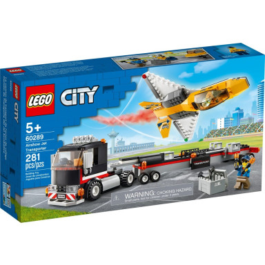 LEGO 60289 City Transporter odrzutowca pokazowego – zdjęcie
