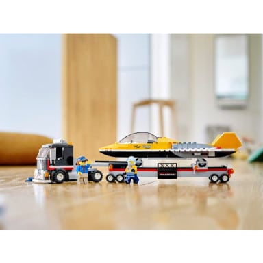 LEGO 60289 City Transporter odrzutowca pokazowego – zdjęcie