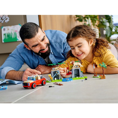 LEGO 60301 City Terenówka ratowników dzikich zwierząt – zdjęcie