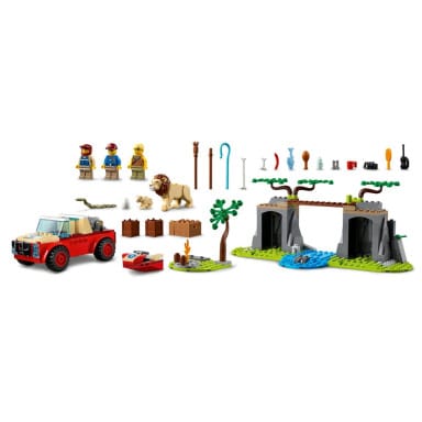 LEGO 60301 City Terenówka ratowników dzikich zwierząt – zdjęcie