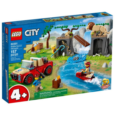 LEGO 60301 City Terenówka ratowników dzikich zwierząt – zdjęcie