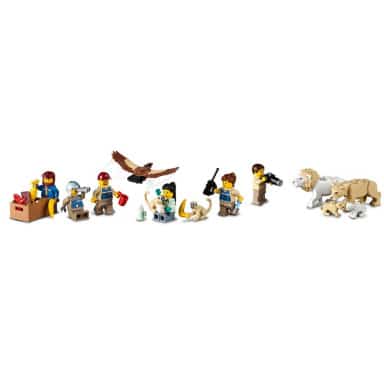 LEGO 60307 City Obóz ratowników dzikich zwierząt – zdjęcie