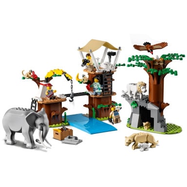 LEGO 60307 City Obóz ratowników dzikich zwierząt – zdjęcie