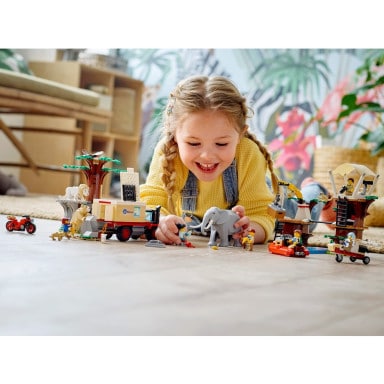 LEGO 60307 City Obóz ratowników dzikich zwierząt – zdjęcie