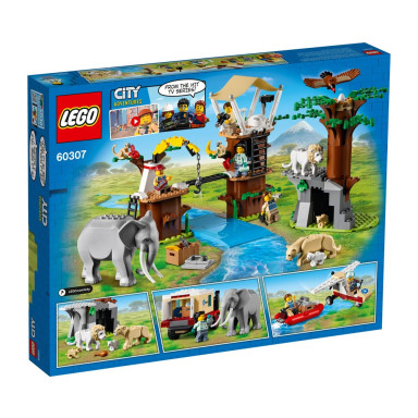 LEGO 60307 City Obóz ratowników dzikich zwierząt – zdjęcie