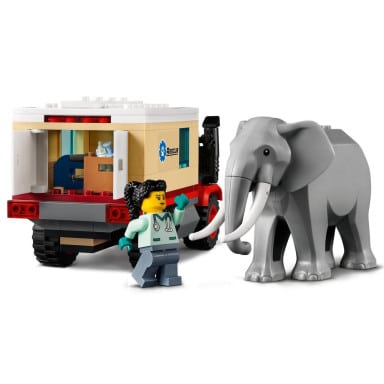 LEGO 60307 City Obóz ratowników dzikich zwierząt – zdjęcie